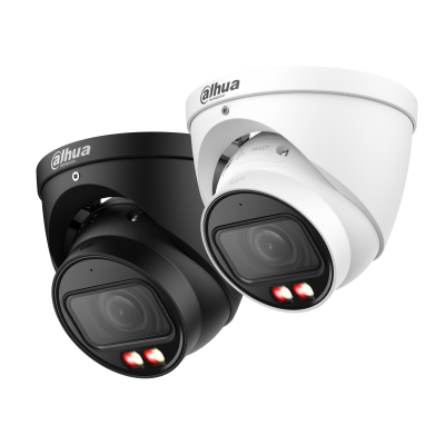 Camera IP WizSense 8MP bán cầu thông minh với đèn kép đa tiêu cự.