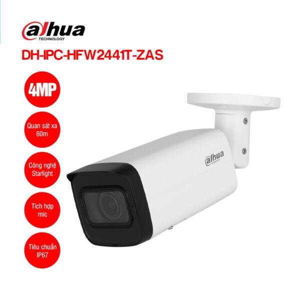 4MP IR Vari-focal Bullet WizSense Network Camera